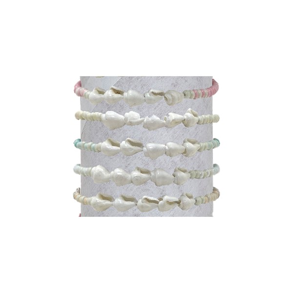 Adjustable Ombre & Nassa Bracelet