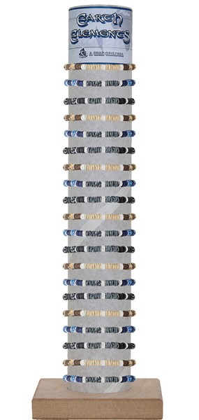 Coco with Dyed Litob Fimo Adjustable Bracelet with Tube and Base